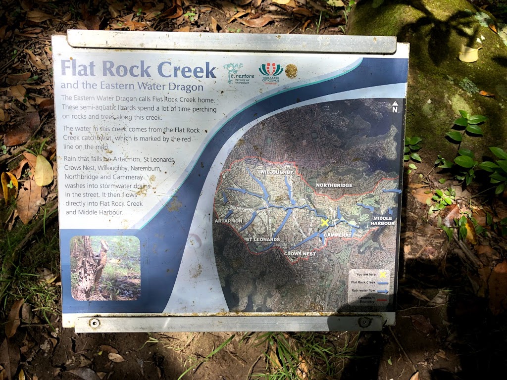 Flat Rock Gully Walking Track | park | Northbridge NSW 2063, Australia | 0297771000 OR +61 2 9777 1000
