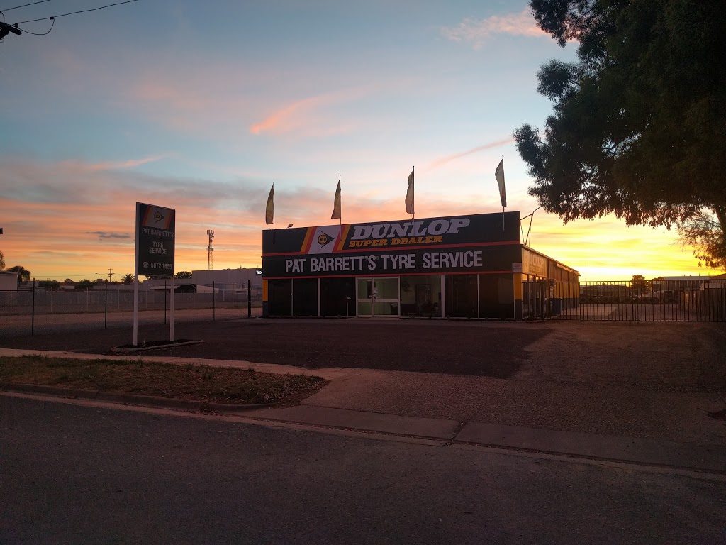 Pat Barrett’s Tyre Service | car repair | 17 Terminus St, Cobram VIC 3644, Australia | 0358721655 OR +61 3 5872 1655