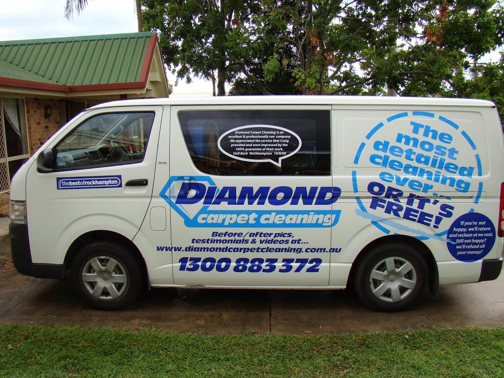 Diamond Carpet Cleaning | 362 Hobler Ave, Frenchville QLD 4701, Australia | Phone: (07) 4926 3782