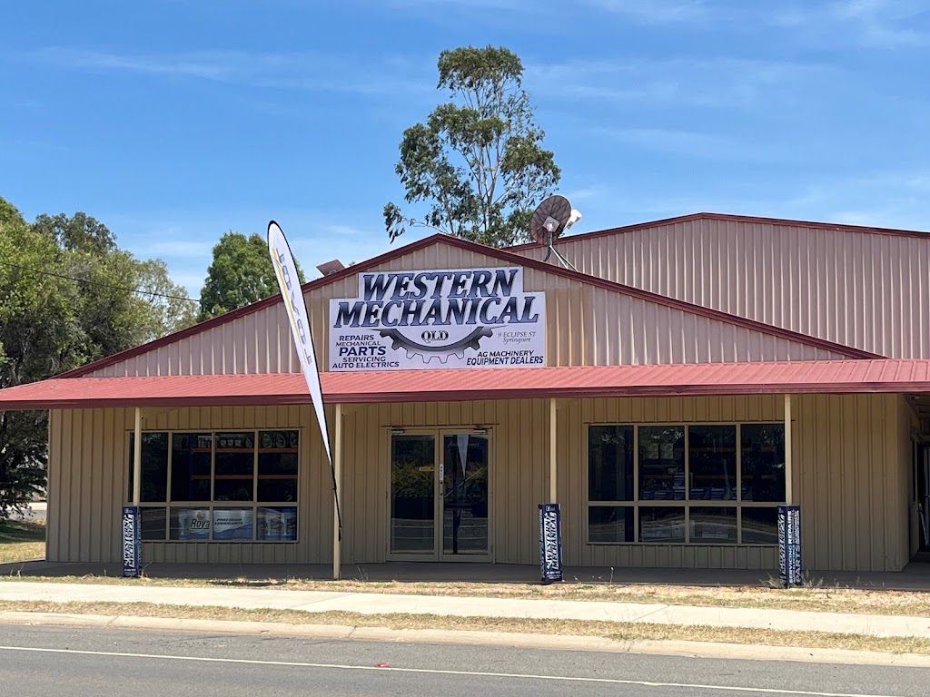 Western Mechanical Springsure | 9 Eclipse St, Springsure QLD 4722, Australia | Phone: (07) 4801 8400