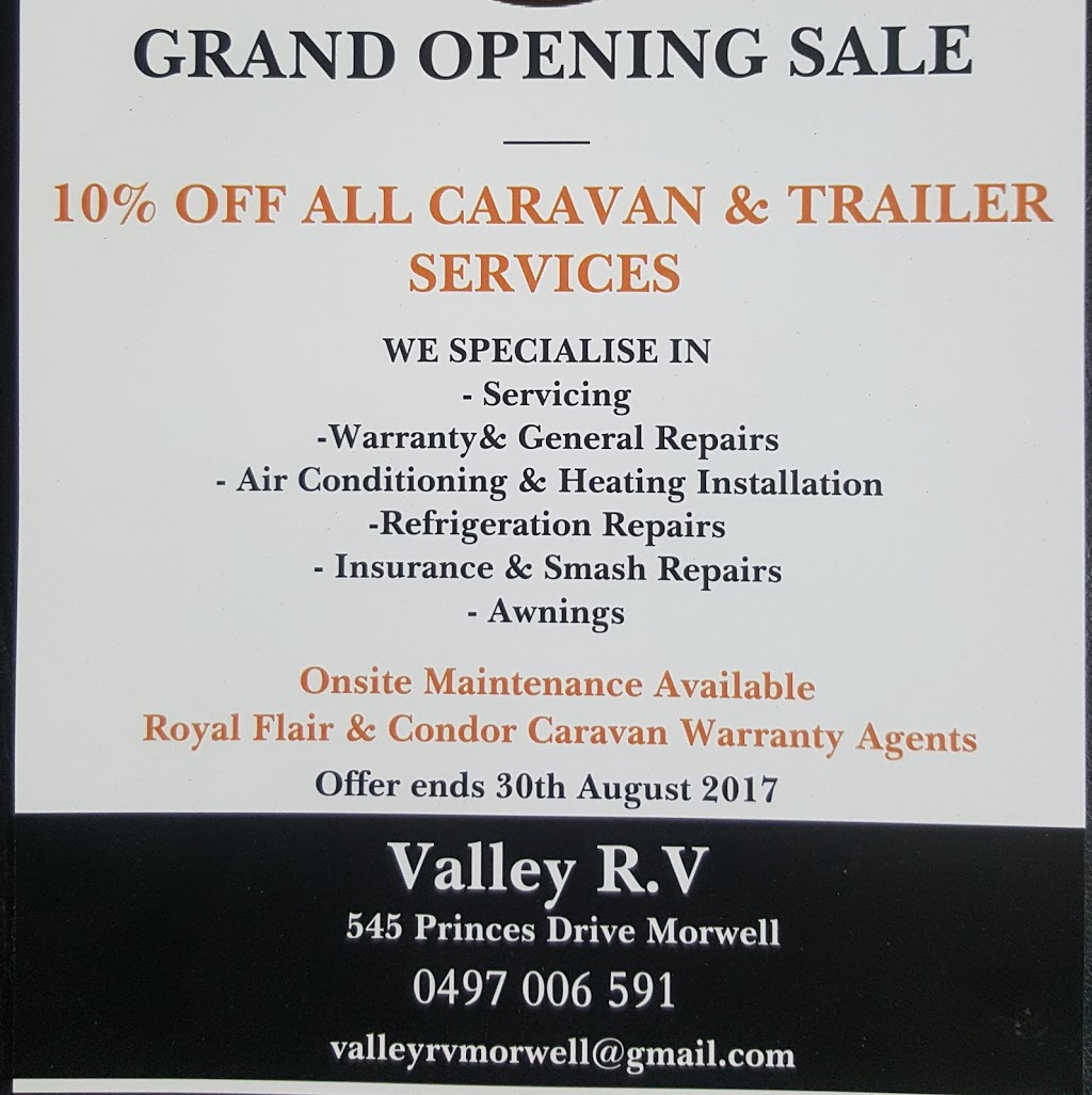 Valley RV | car repair | 545 Princes Dr, Morwell VIC 3840, Australia | 0497006591 OR +61 497 006 591