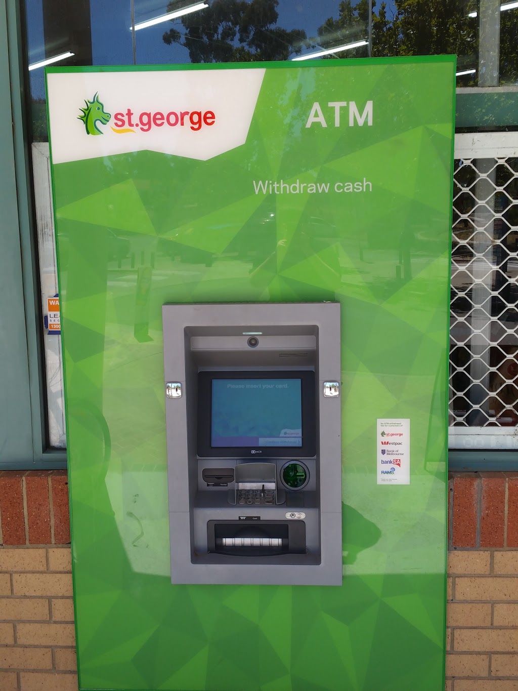 St.George ATM | Wanganeen Ave, Ngunnawal ACT 2913, Australia | Phone: 13 33 30