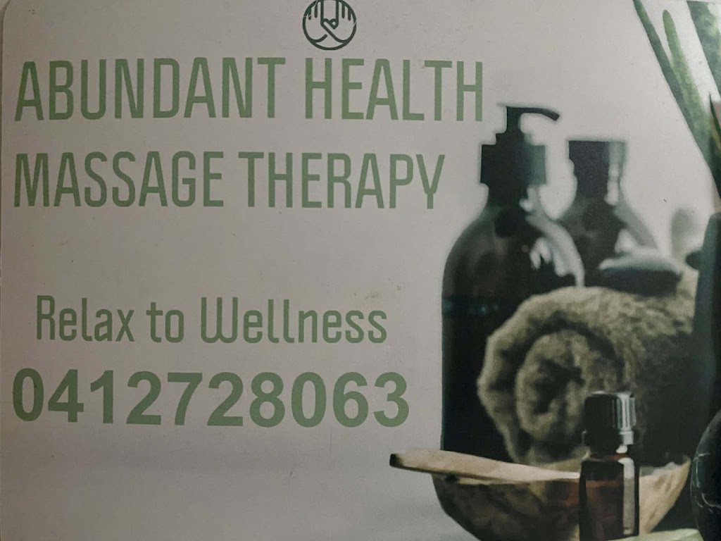 Abundant Health Massage Therapies | Address on request, Amity QLD 4183, Australia | Phone: 0412 728 063
