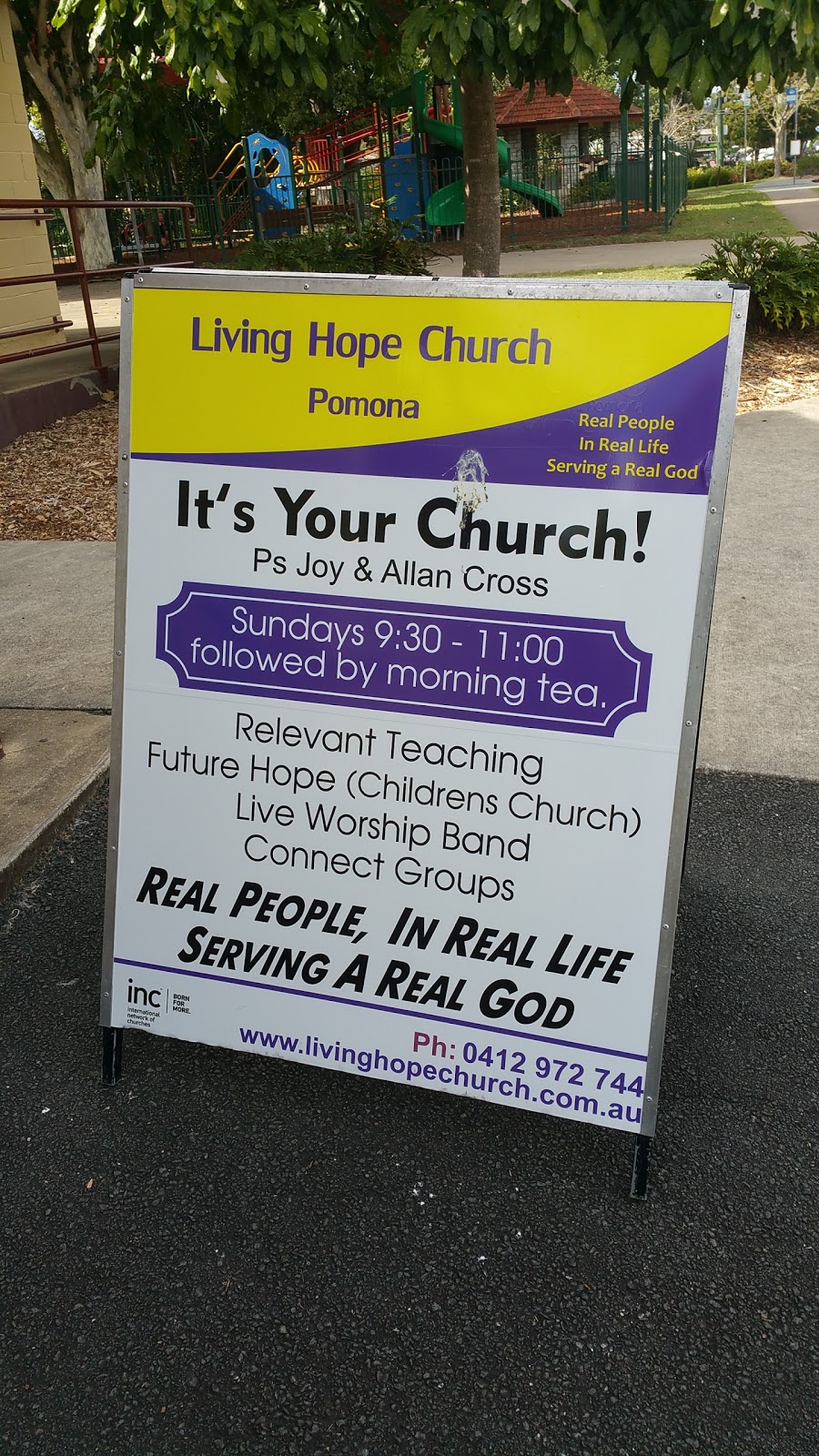 Pomona Christian Outreach Church | church | 6 Reserve St, Pomona QLD 4568, Australia | 0754499658 OR +61 7 5449 9658