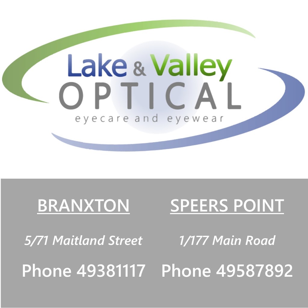 Optometrist - Lake & Valley Optical - Speers Point | health | 1/177 Main Rd, Speers Point NSW 2284, Australia | 0249587892 OR +61 2 4958 7892