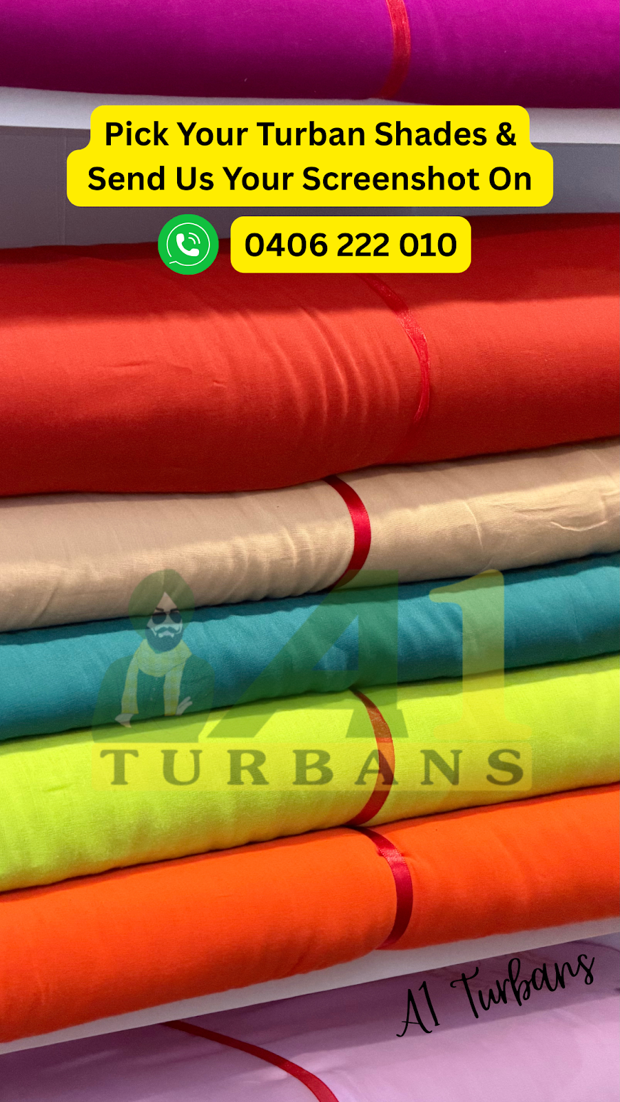 A1 Turbans | 43 Thicket Lp, Clyde North VIC 3978, Australia | Phone: 0406 222 010