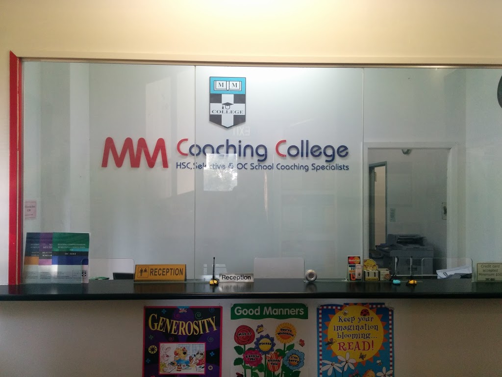 MM Coaching College | school | 2 Kent St, Belmore NSW 2192, Australia | 0297408800 OR +61 2 9740 8800
