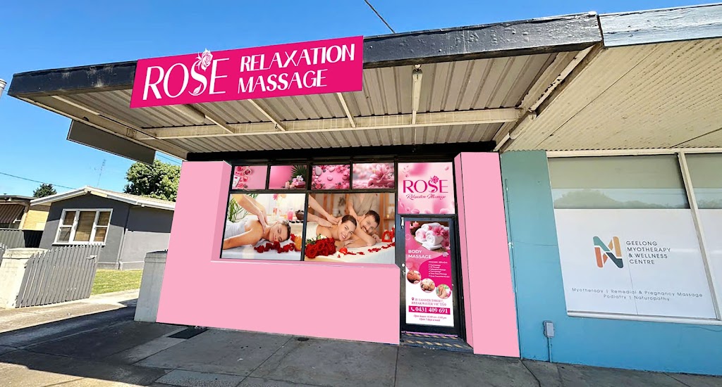 ROSE RELAXATION MASSAGE | 10 Tanner St, Breakwater VIC 3219, Australia | Phone: 0431 409 691