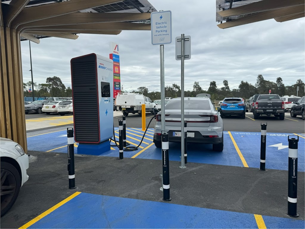 AmpCharge Charging Station | Southbound/Lot 12 Hume Mtwy, Pheasants Nest NSW 2574, Australia | Phone: 13 14 04