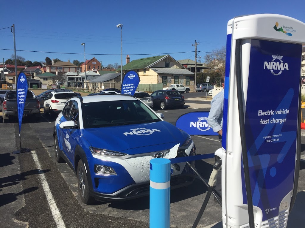 NRMA Charging Station | council carpark, 81 Gipps St, Bega NSW 2550, Australia | Phone: 13 11 22