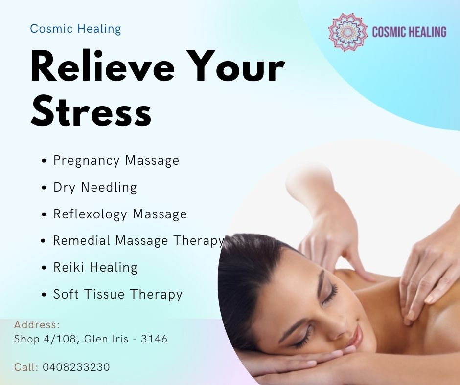 Cosmic Healing - Myotherapy(Glen Iris) | Shop 4/108 Glen Iris Rd, Glen Iris VIC 3146, Australia | Phone: 0408 233 230