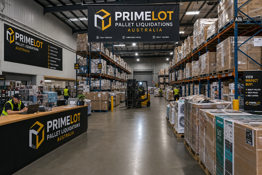 PrimeLot Pallet Liquidations Warehouse Australia | 26 Laverick Ave, Tomago NSW 2322, Australia | Phone: 0468 207 298