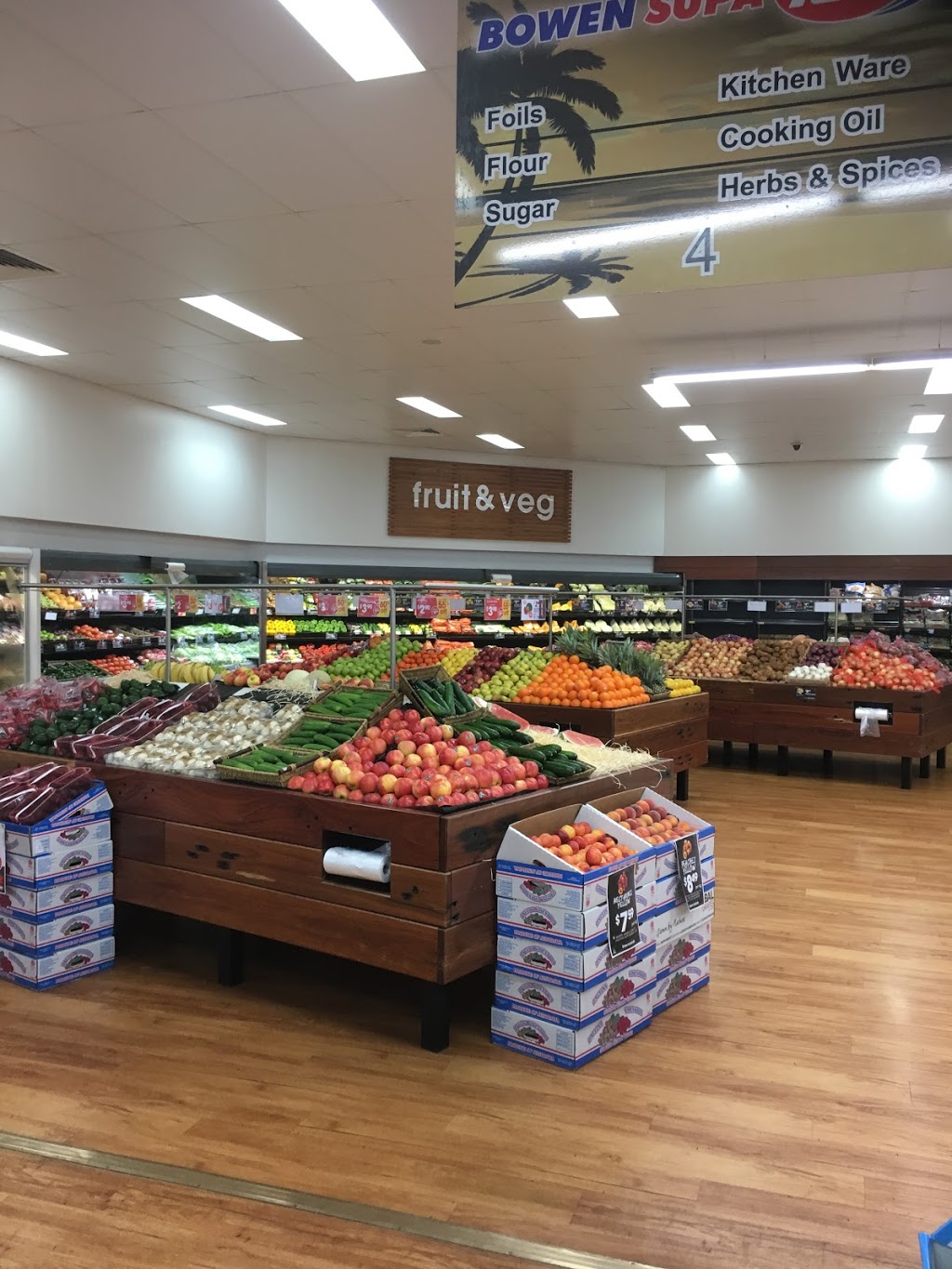 Supa IGA | supermarket | 57-59 Williams St, Bowen QLD 4805, Australia | 0747861844 OR +61 7 4786 1844