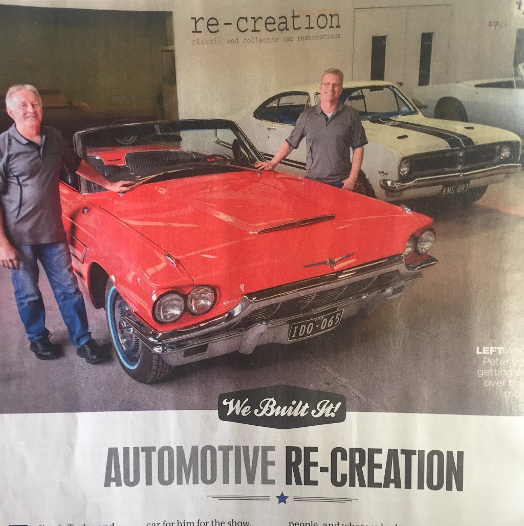 Re-Creation Automotive | 7 East Ct, Lilydale VIC 3140, Australia | Phone: (03) 9738 7738