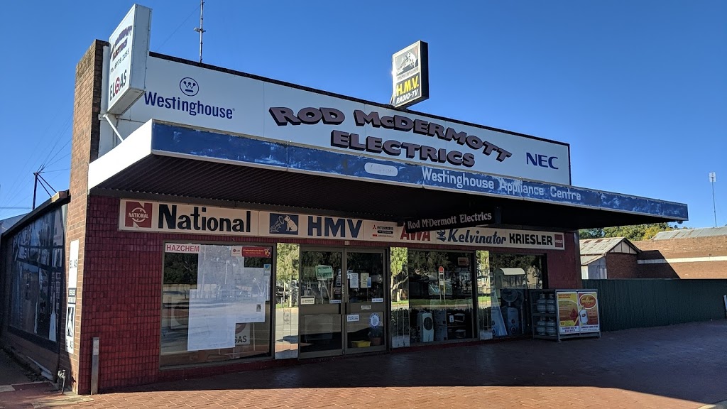 McDermott Rod Electrics | 48 Ariah St, Ardlethan NSW 2665, Australia | Phone: (02) 6978 2055