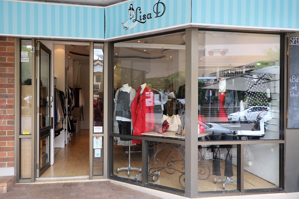 Lisa D Fashion Boutique | 4/713-715 Military Rd, Mosman NSW 2088, Australia | Phone: (02) 9969 6958