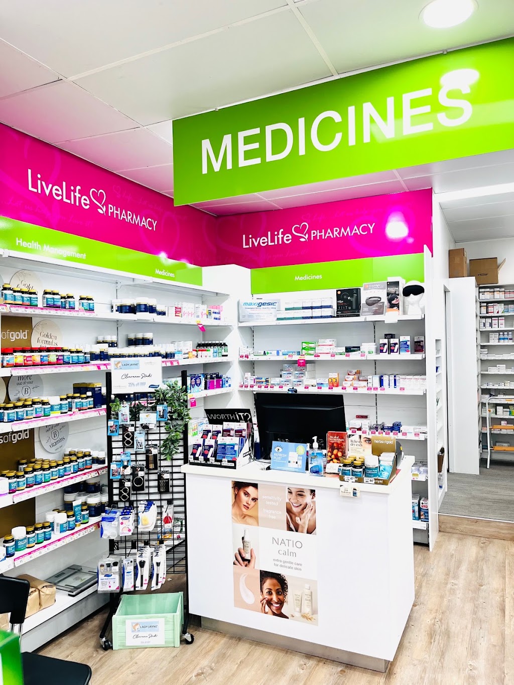LiveLife Pharmacy Blackwater | pharmacy | 8 Blain St, Blackwater QLD 4717, Australia | 0749825204 OR +61 7 4982 5204