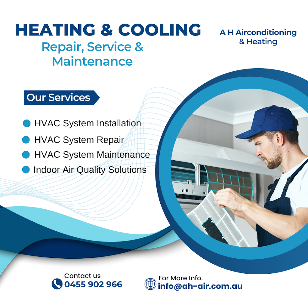 A H Airconditioning & Heating | 11 Jessie Wy, Longwarry VIC 3816, Australia | Phone: 0455 902 966