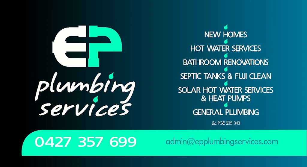 EP Plumbing Services - Port Lincoln | 12 Pearson Ave, Port Lincoln SA 5606, Australia | Phone: 0427 357 699