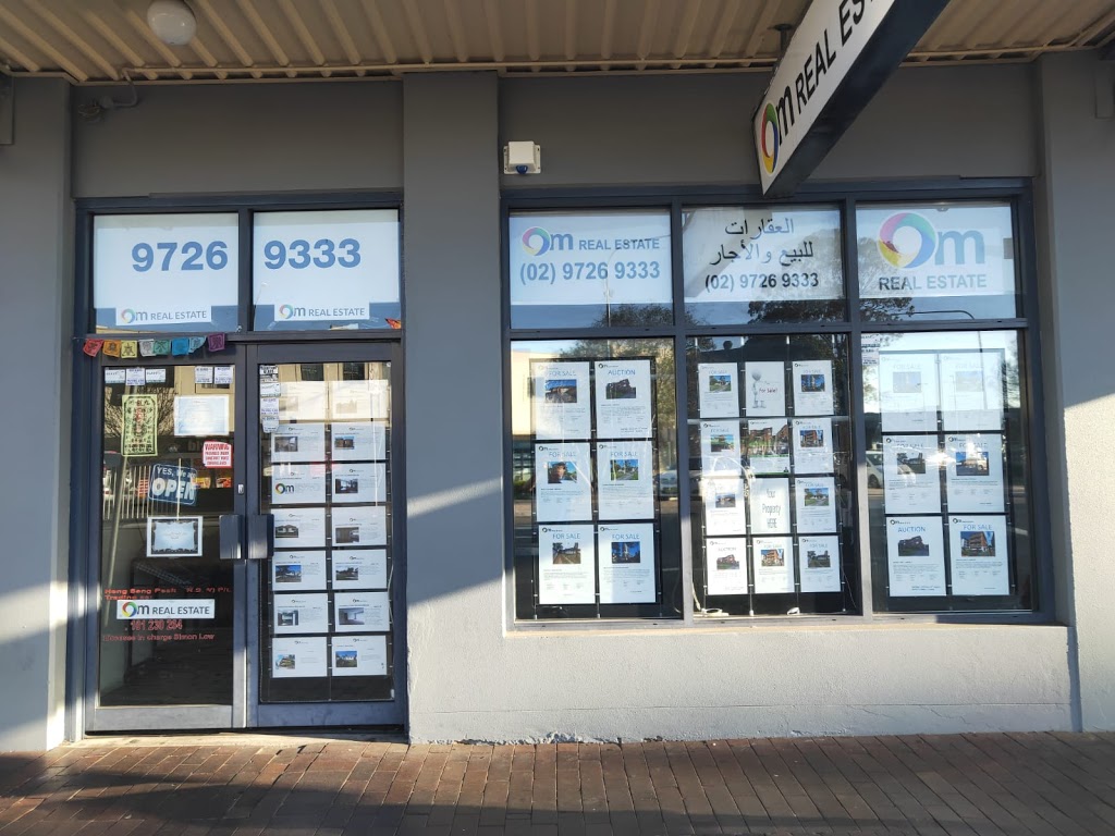 Om Real Estate | shop 3/13 Nelson St, Fairfield NSW 2165, Australia | Phone: (02) 9726 9333