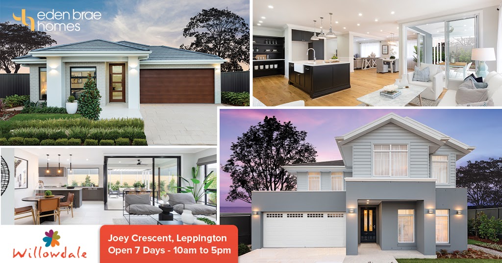 Eden Brae Homes - Willowdale Estate Leppington | 28 Joey Cres, Leppington NSW 2179, Australia | Phone: (02) 8860 0750