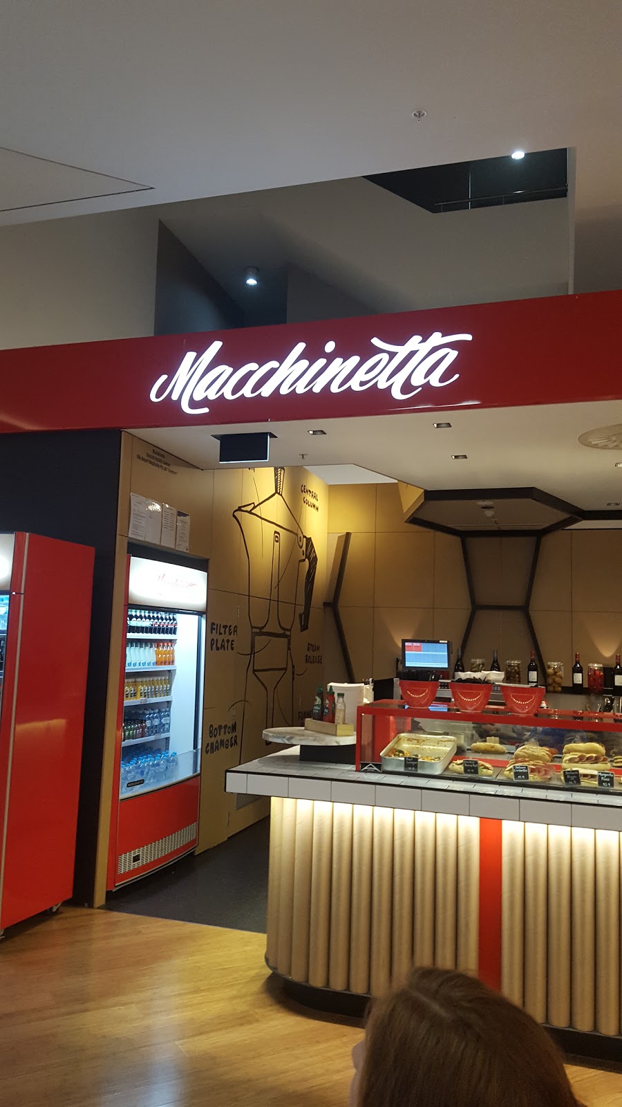 Macchinetta Perth International Airport | cafe | Perth Airport (PER), Terminal 1, Horrie Miller Dr, Perth Airport WA 6105, Australia | 0894753600 OR +61 8 9475 3600