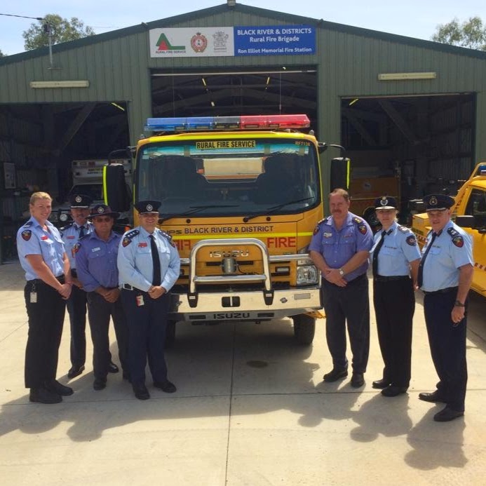 Black River & Districts Rural Fire Brigade | Ron Elliott Memorial Fire Station, 23 Church Rd, Black River QLD 4818, Australia | Phone: 0432 686 686