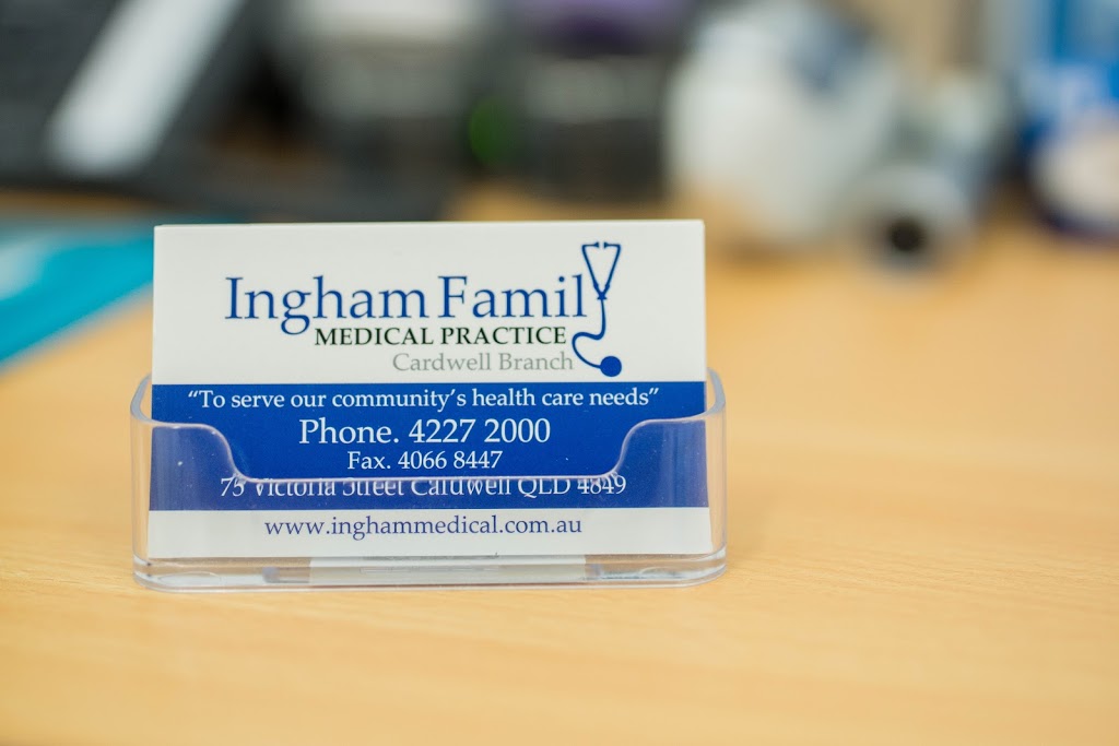 Ingham Family Medical Practice | 22 Heard St, Ingham QLD 4850, Australia | Phone: (07) 4776 2101