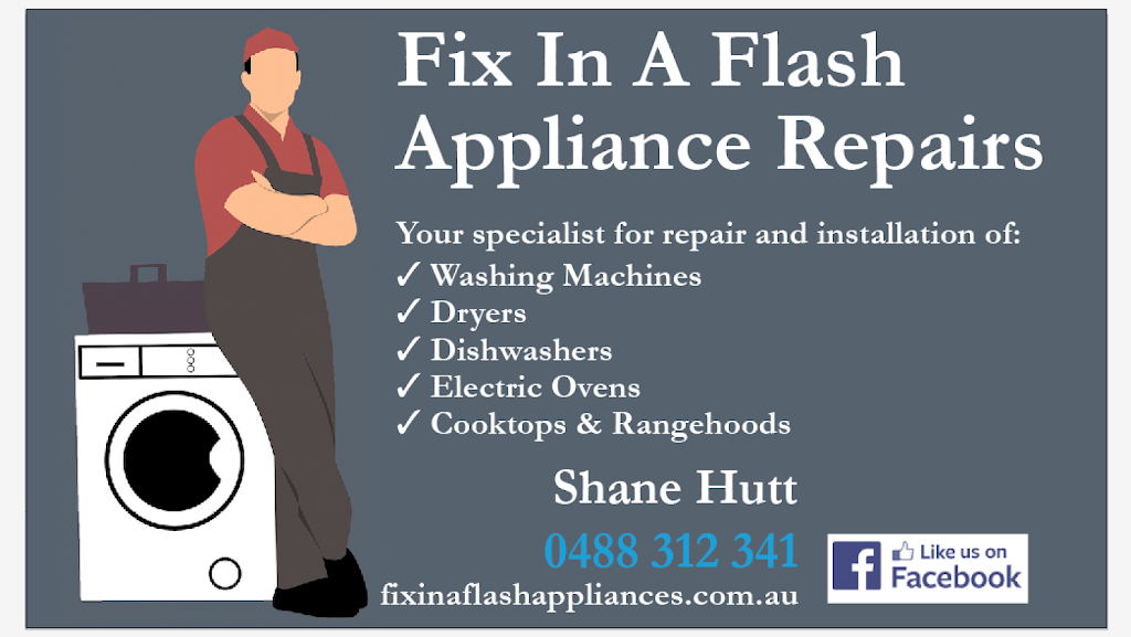 Fix In A Flash Appliance Repairs | 7 Push-Pea Way, Cranbourne West VIC 3977, Australia | Phone: 0488 312 341