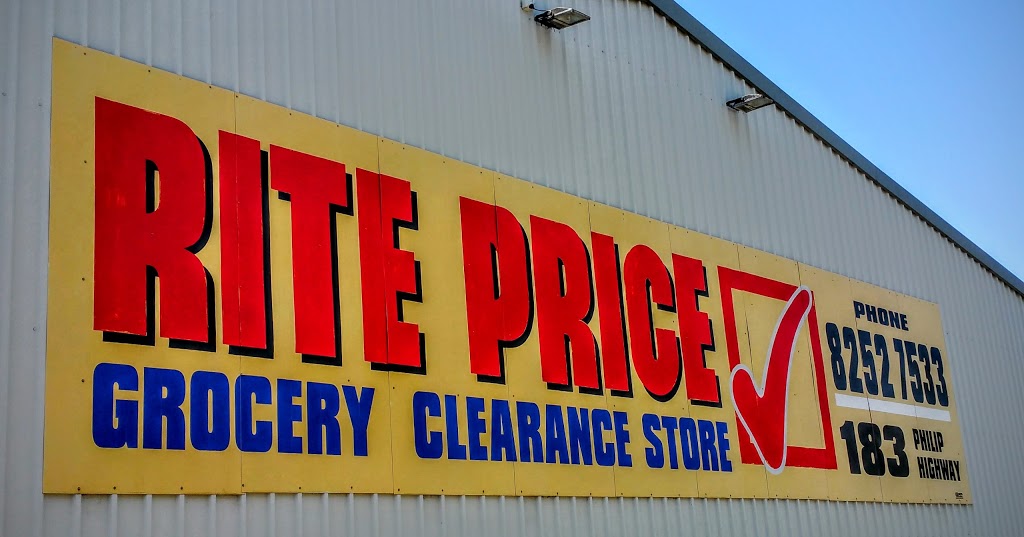 Rite Price | supermarket | 183 Philip Hwy, Elizabeth South SA 5112, Australia | 0882527533 OR +61 8 8252 7533