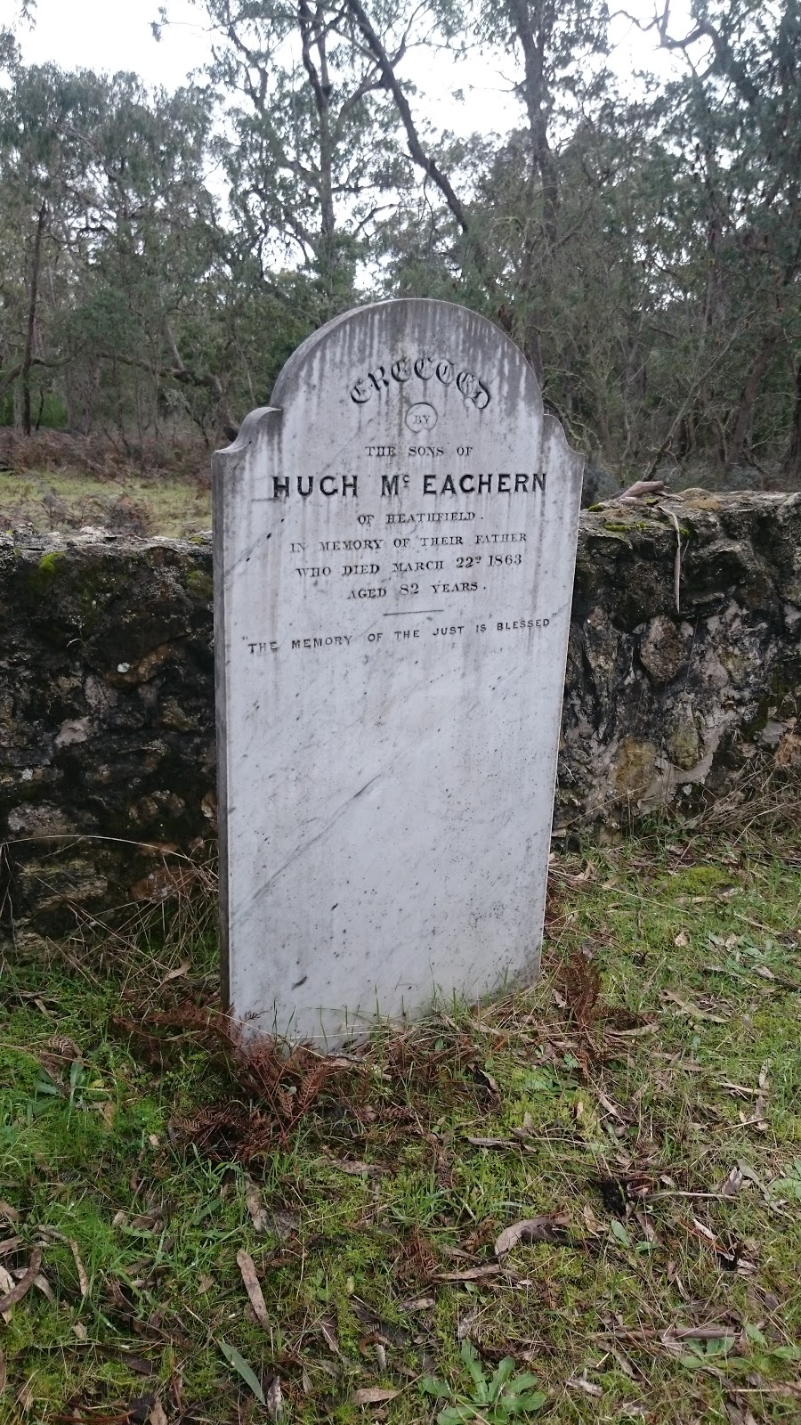 Heathfield Cemetry | cemetery | Unnamed Road, Lake Mundi VIC 3312, Australia