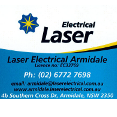 Laser Electrical Armidale | electrician | 2/4 Southern Cross Dr, Armidale NSW 2350, Australia | 0267727698 OR +61 2 6772 7698