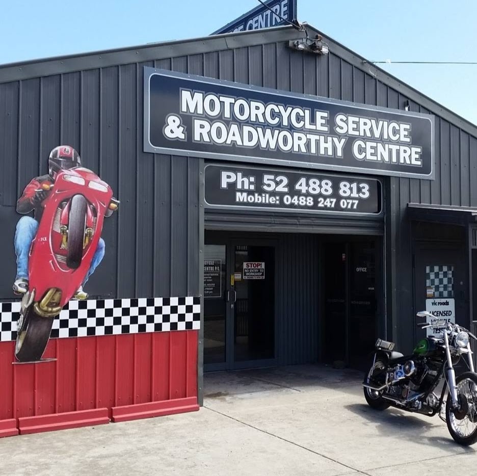 Motorcycle Service and Roadworthy Centre Geelong | car repair | 336 Portarlington Rd, Moolap VIC 3224, Australia | 0352488813 OR +61 3 5248 8813