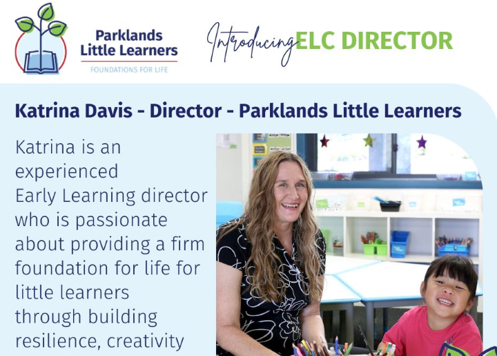Parklands Little Learners | 16 Rosia Rd, Park Ridge QLD 4125, Australia | Phone: (07) 3380 4222