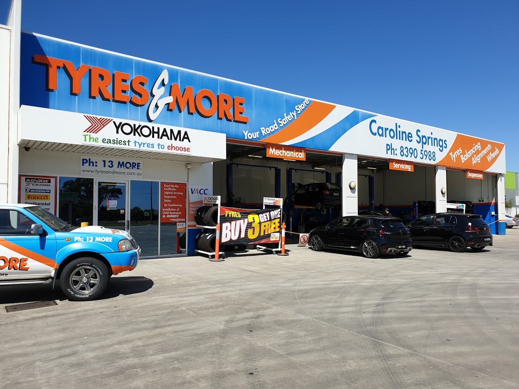 Caroline Springs Tyres and More | car repair | 5/2 Delma Rd, Ravenhall VIC 3023, Australia | 0385822007 OR +61 3 8582 2007