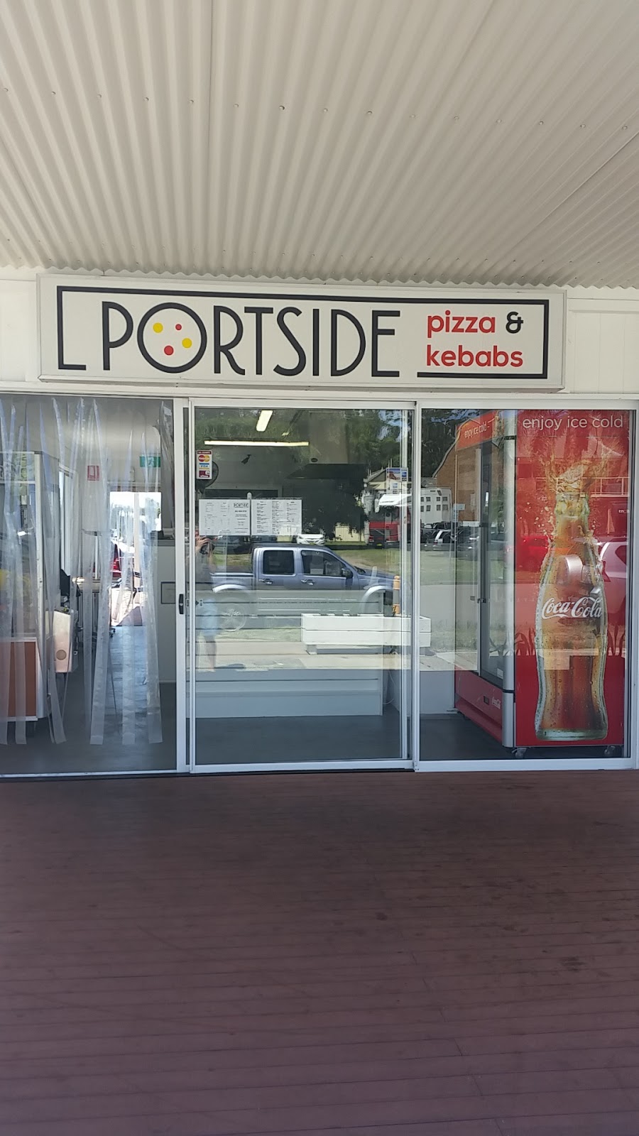 Portside Pizza and Kebabs | restaurant | shop 4/44 Cook Parade, Lemon Tree Passage NSW 2319, Australia | 0249845729 OR +61 2 4984 5729