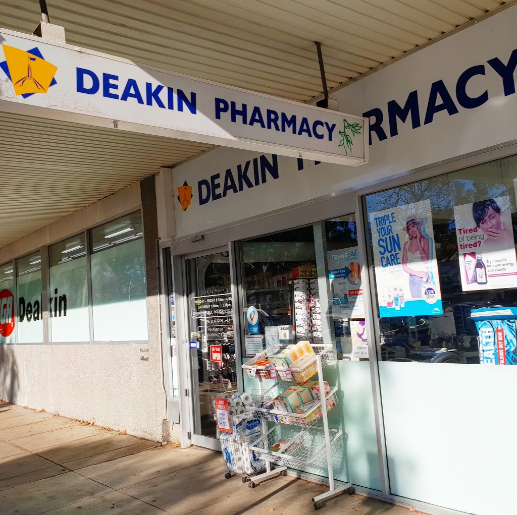 Deakin Pharmacy | pharmacy | 2 Duff Pl, Deakin ACT 2600, Australia | 0262813420 OR +61 2 6281 3420