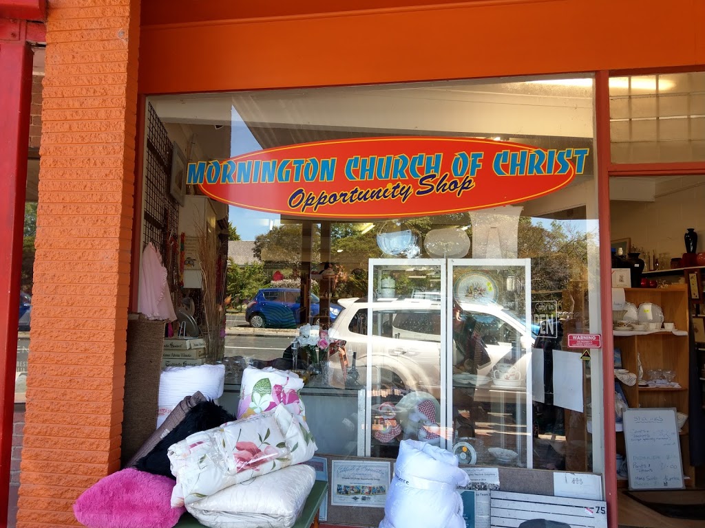 Church of Christ Opportunity Shop | store | 90 Wilsons Rd, Mornington VIC 3931, Australia | 0359750979 OR +61 3 5975 0979