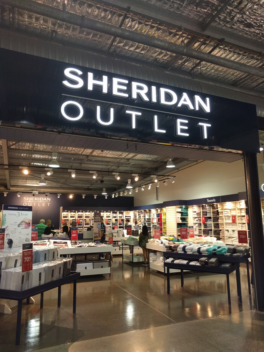 Sheridan Outlet Brisbane DFO | home goods store | 1 Airport Dr, Brisbane QLD 4000, Australia | 0731152662 OR +61 7 3115 2662