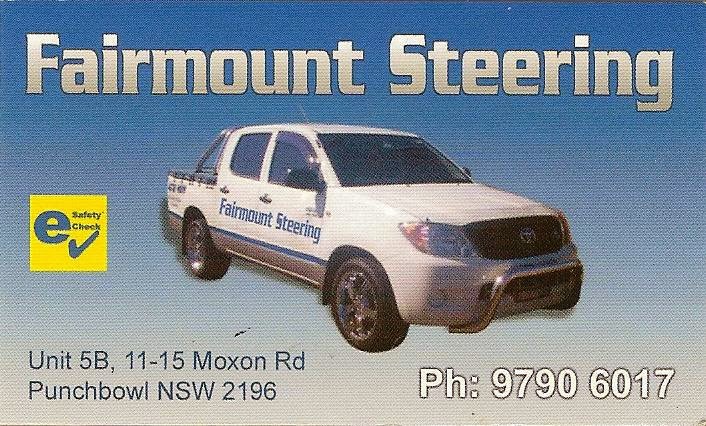 Fairmount Steering Service | car repair | 15/11-17 Moxon Rd, Punchbowl NSW 2196, Australia | 0297906017 OR +61 2 9790 6017