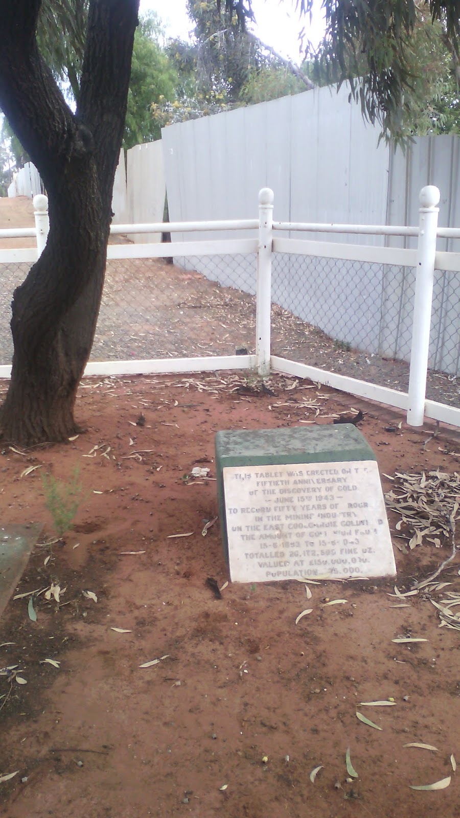 Paddy Hannan Tree | park | Kalgoorlie WA 6430, Australia | 0890219600 OR +61 8 9021 9600