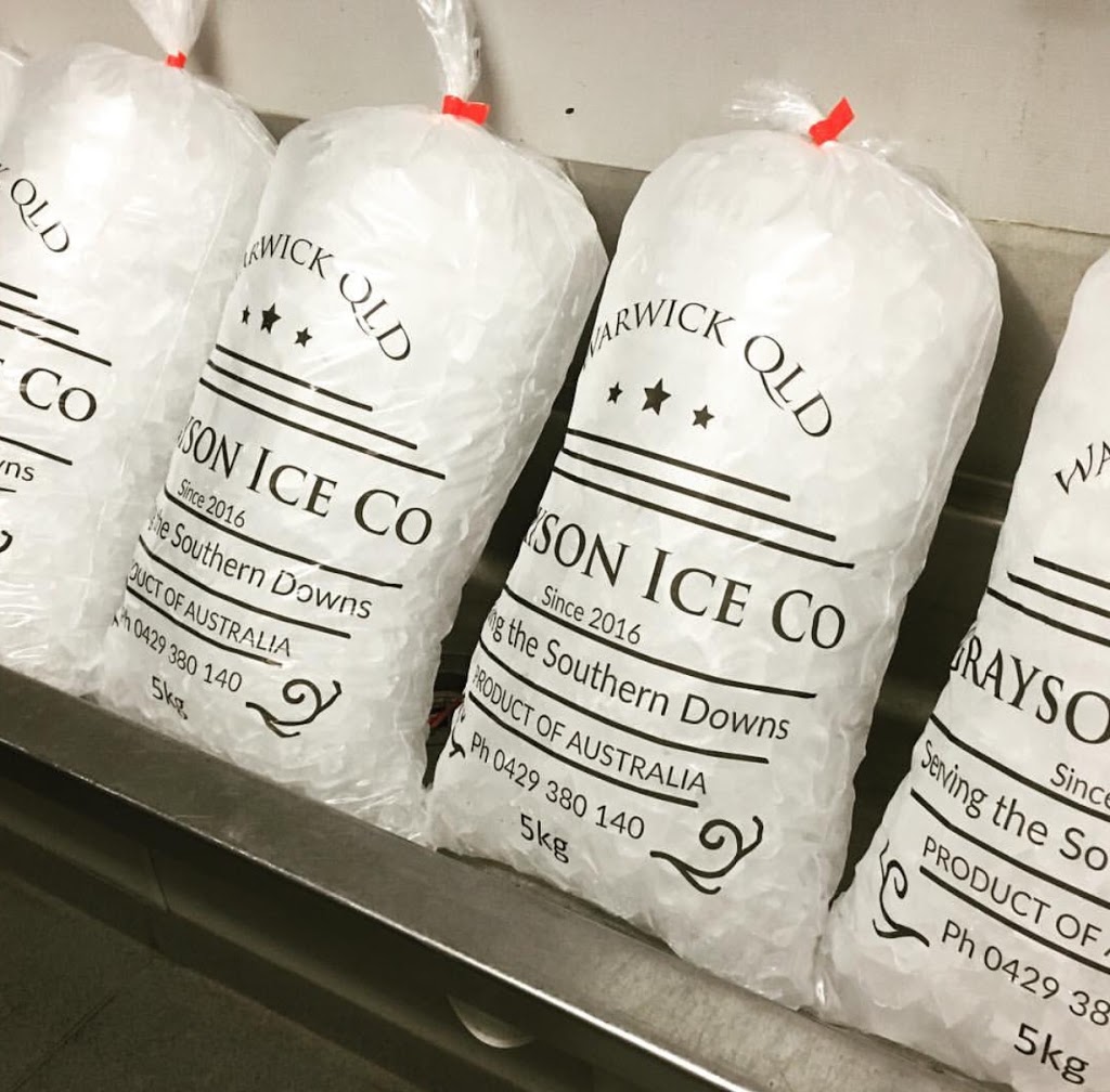 Grayson Ice Co | 20 Derain Dr, Warwick QLD 4370, Australia | Phone: 0429 380 140