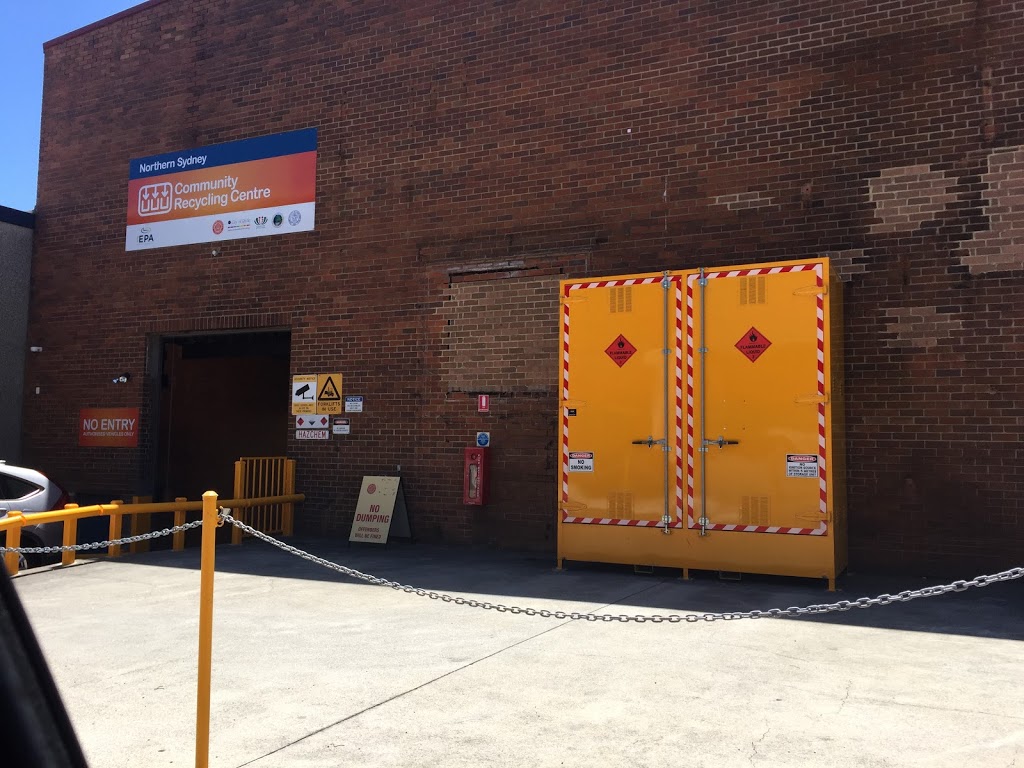 Northern Sydney Community Recycling Centre | store | 8 Waltham St, Artarmon NSW 2064, Australia | 0299368100 OR +61 2 9936 8100