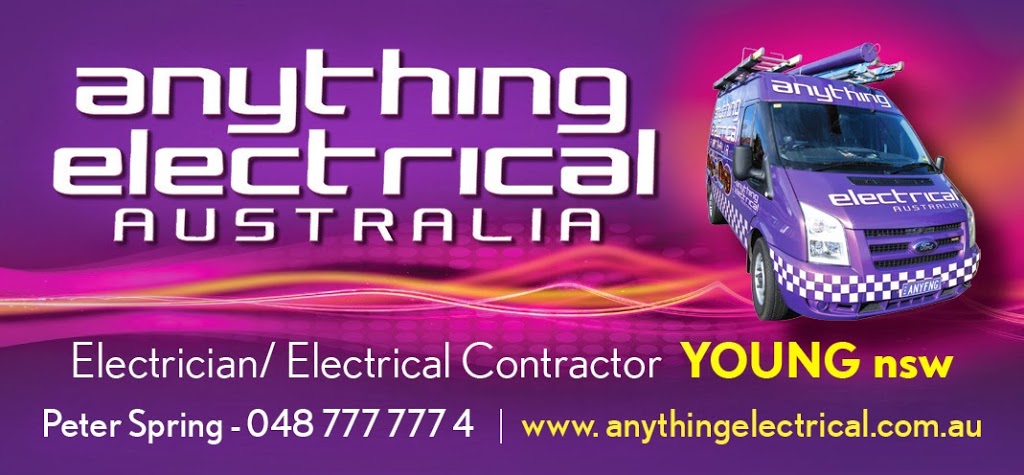 anything electrical | electrician | 45 Caple St, Young NSW 2594, Australia | 0487777774 OR +61 487 777 774