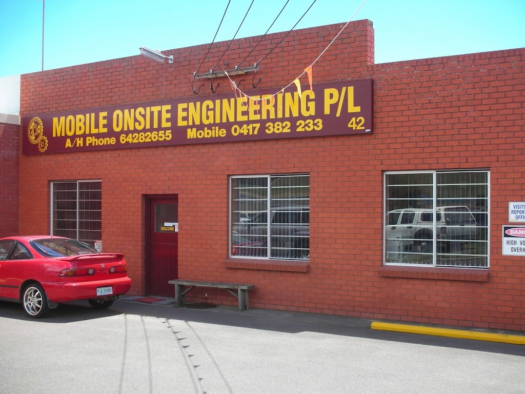 Mobile Onsite Engineering | 42 Industrial Dr, Ulverstone TAS 7315, Australia | Phone: (03) 6425 1199