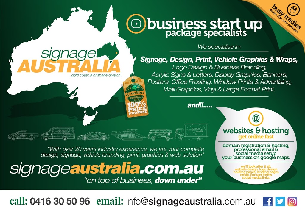 Signage Australia - Signs, Print, Design, Vehicle Graphics & Wra | store | 7 Mirambeena Dr, Pimpama QLD 4209, Australia