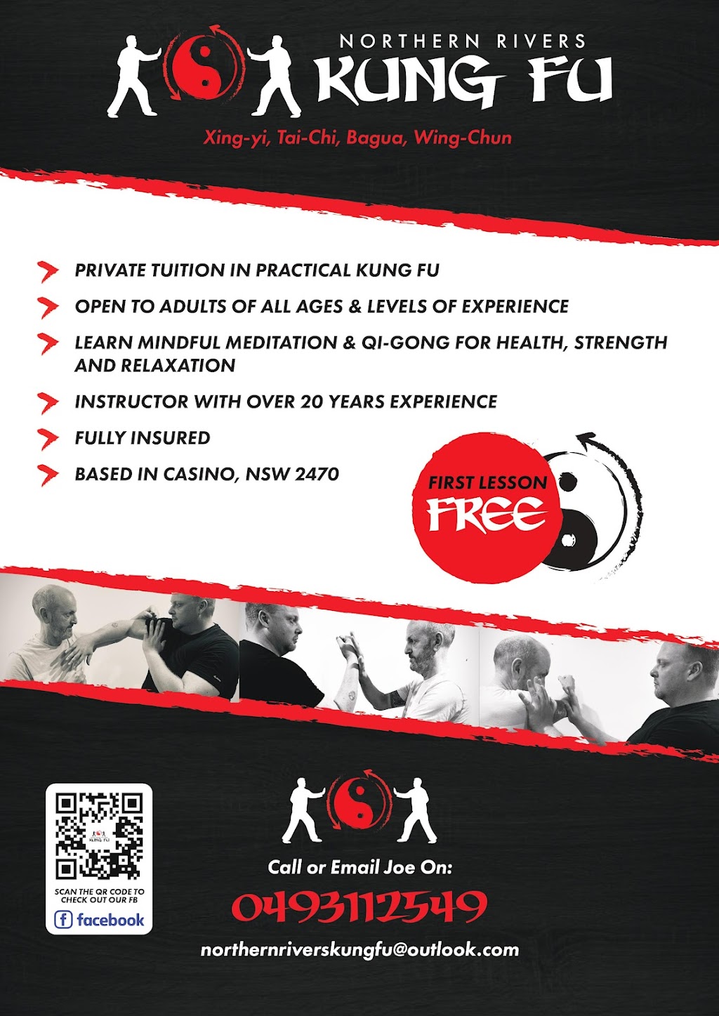 Northern Rivers Kung Fu | 9 Lees Ave, Casino NSW 2470, Australia | Phone: 0493 112 549