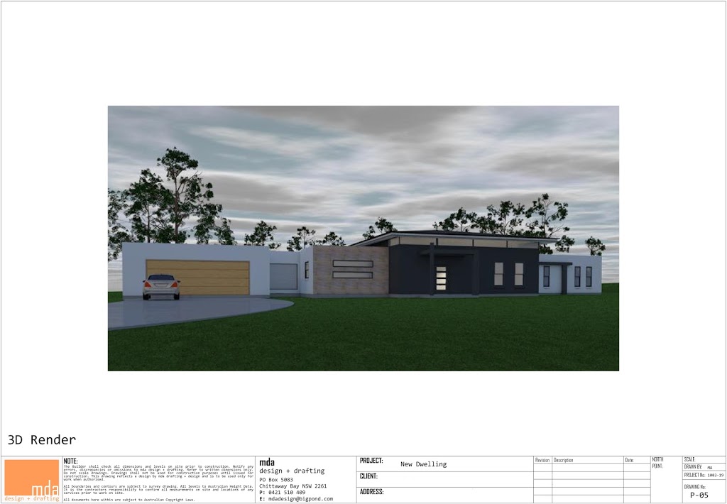 mda design + drafting | 39 Wombat St, Berkeley Vale NSW 2261, Australia | Phone: 0431 733 580