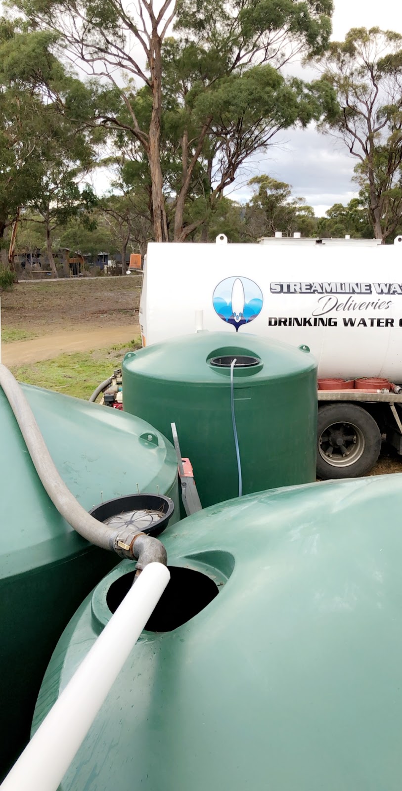 Streamline Water Deliveries | 8 Ringwood Rd, Lauderdale TAS 7021, Australia | Phone: 0418 125 096
