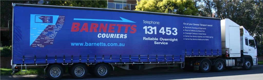 Barnetts Couriers | 119-121 Montague St, North Wollongong NSW 2500, Australia | Phone: (02) 4224 4224